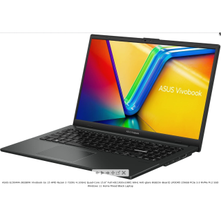 ASUS Vivobook Go|E1504FA-382B0W|15.6 FHD|R3-7320U|DDR5 8GB OB|256GB SSD|AMD Radeon|TPM|45W|WIN11H